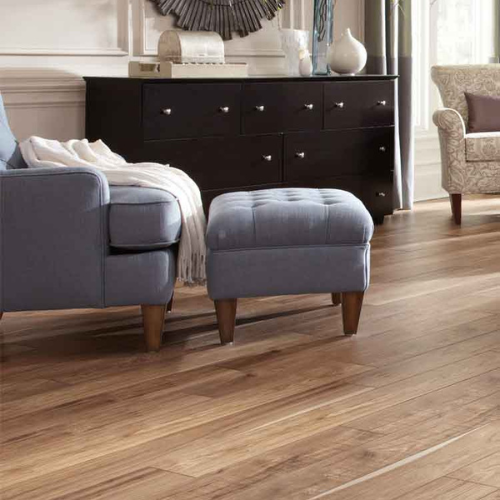 Tile Wood-look in living room